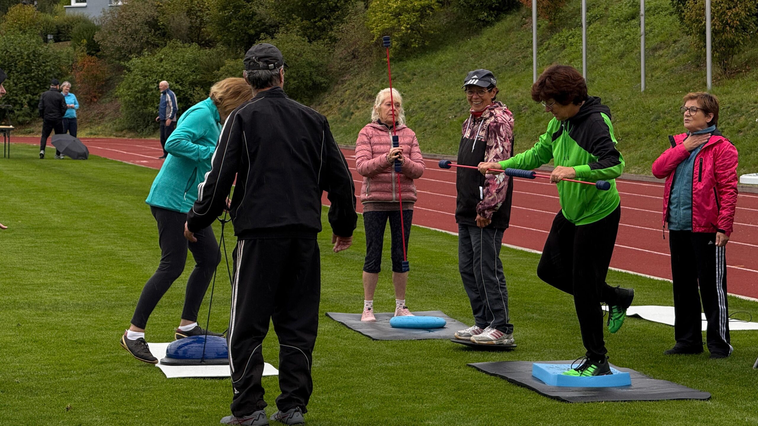 Seniorensportfest_Balanceübung