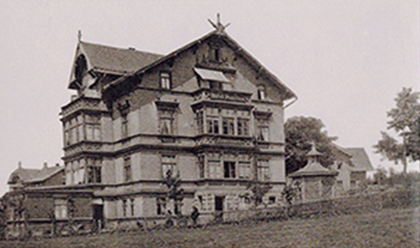 Oberhof historisches Bild Hotel Sanssouci