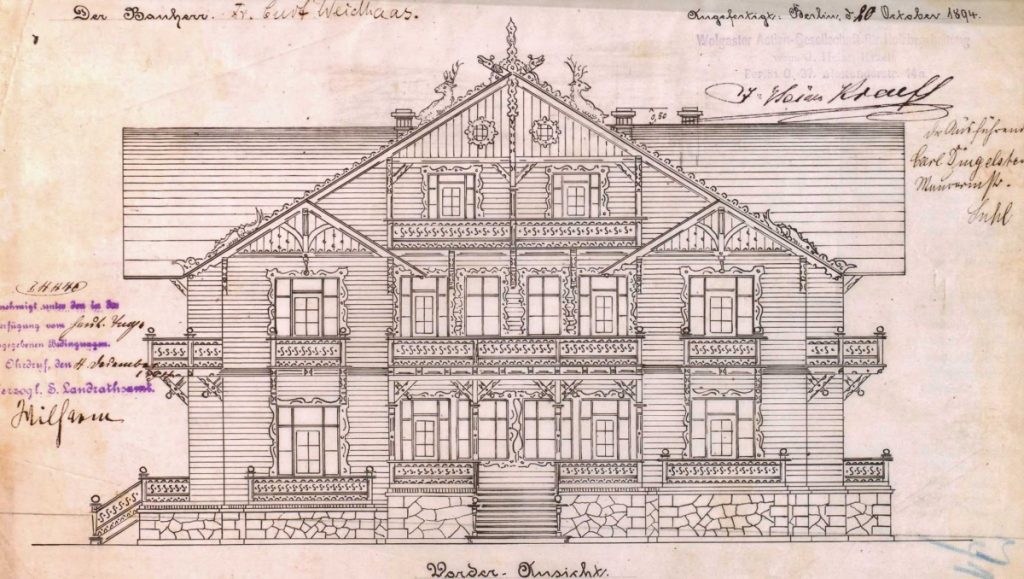 Oberhof historisches Bild Kurhaus Marien Bad Oberhof historisches Bild Kurhaus Marien Bad