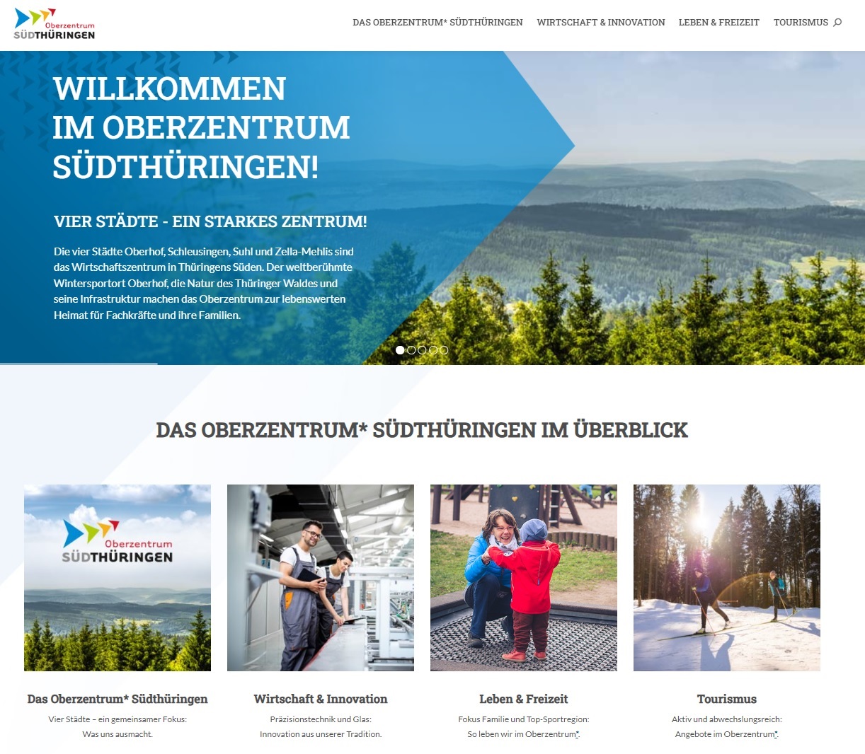 Website KAG Oberzentrum Südthüringen Website KAG Oberzentrum Südthüringen