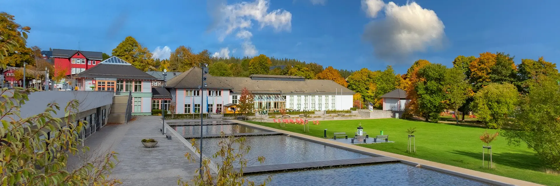 Oberhof Kurpark im Herbst Oberhof Kurpark im Herbst